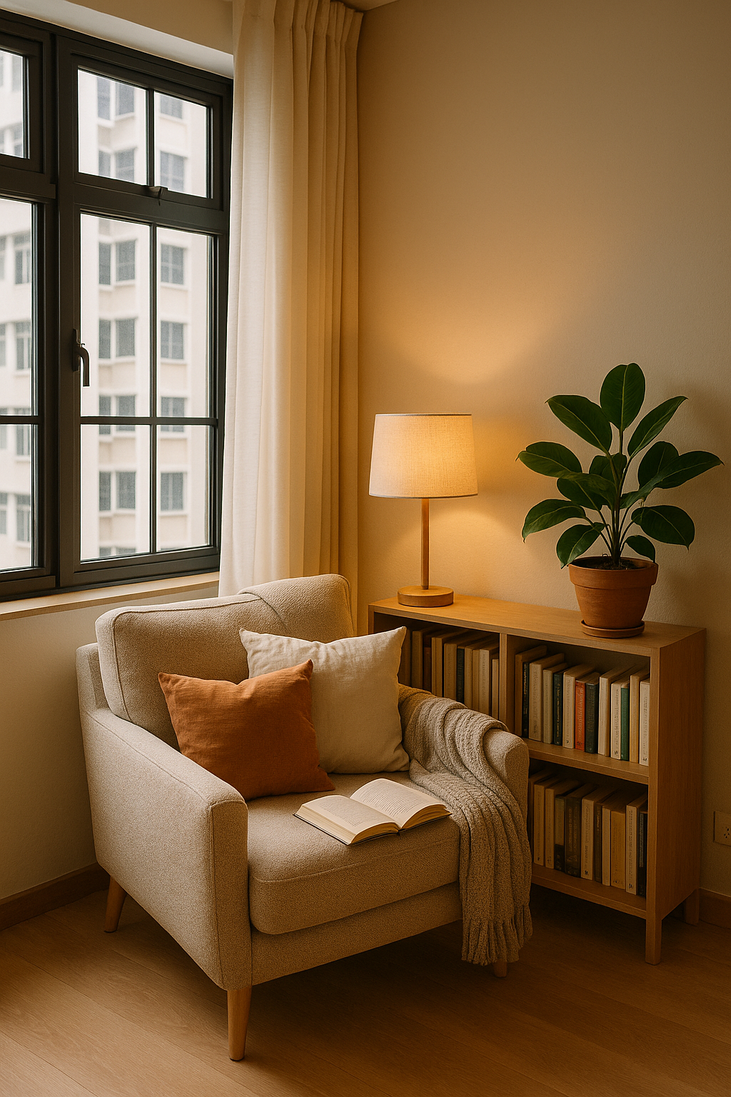 Your Perfect Reading Nook: Creating a Cozy Corner in Your HDB Flat (Even on a Budget)